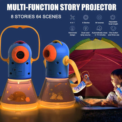 Multi-Functional Story Projector Lamp