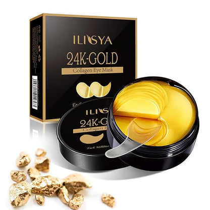 24K Gold Collagen Eye Masks