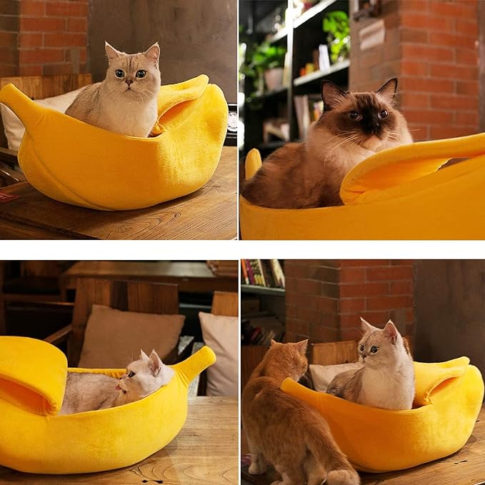 Cozy Banana Pet Basket