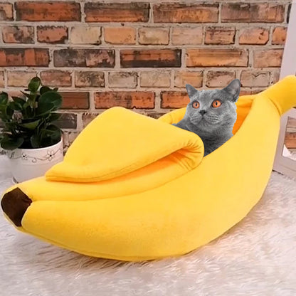 Cozy Banana Pet Basket