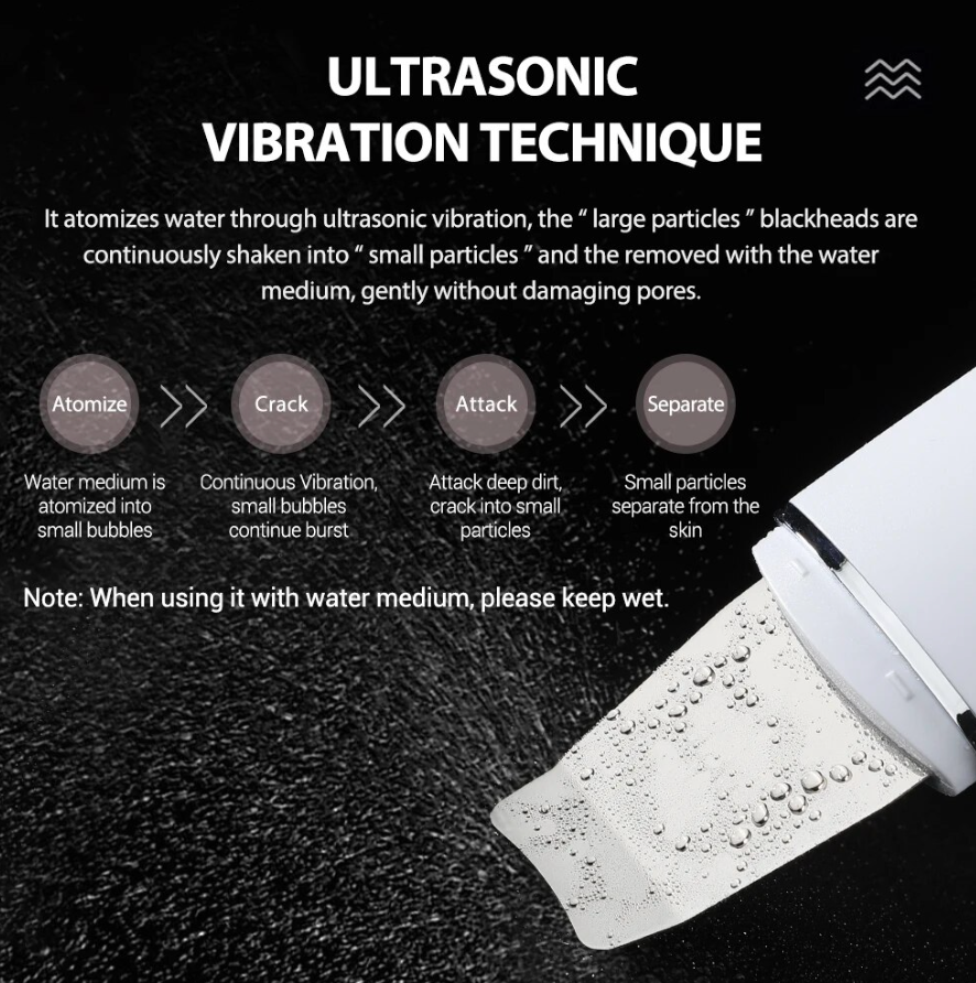 Ultrasonic Skin Scrubber