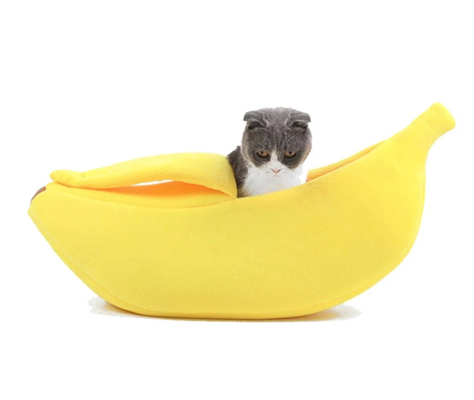 Cozy Banana Pet Basket