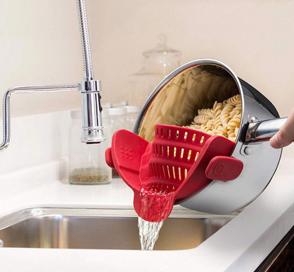 Silicone Clip Pot Strainer