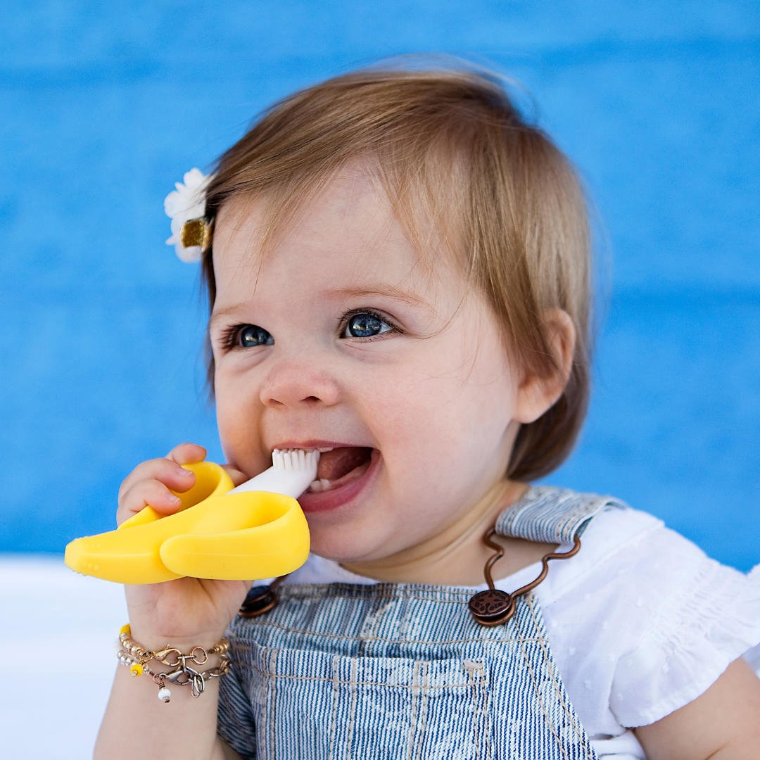 Baby Banana Teething Toothbrush