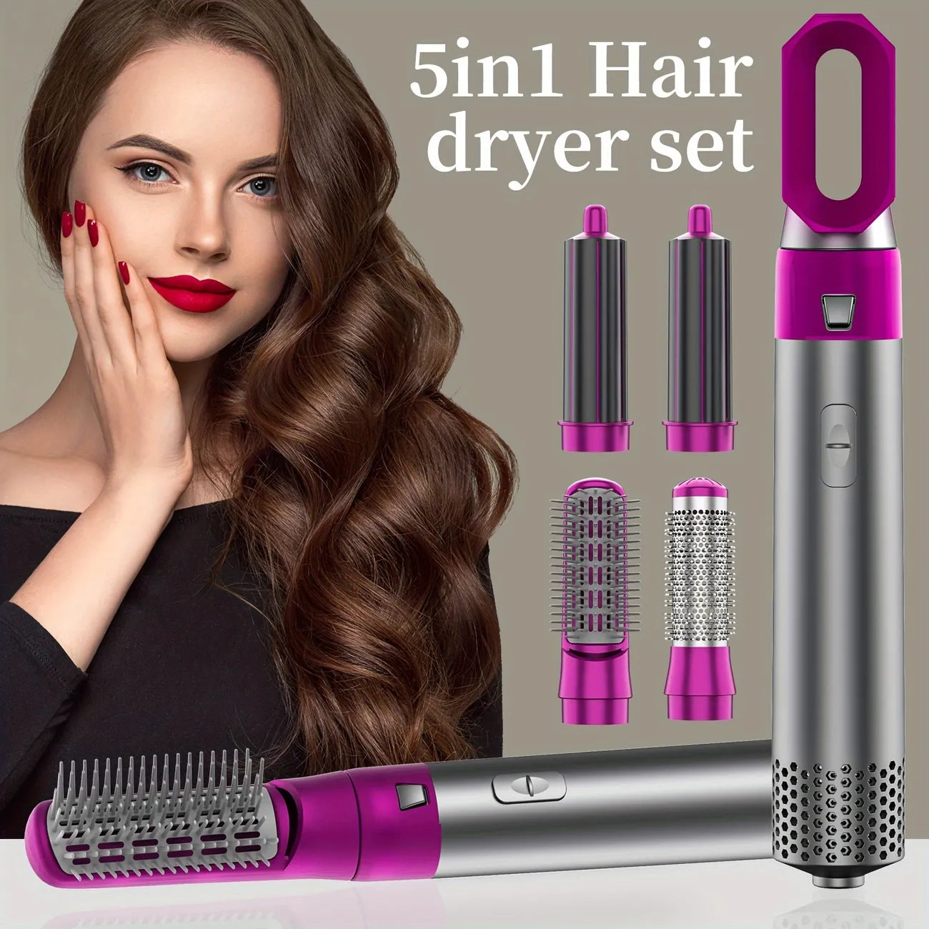 StylePro 5-in-1 Hair Dryer Brush