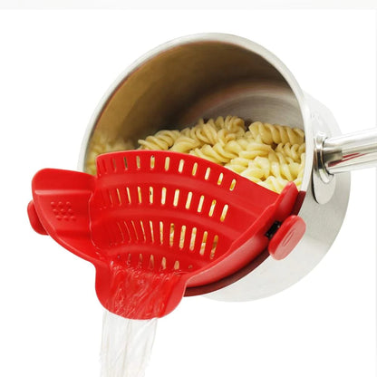 Silicone Clip Pot Strainer